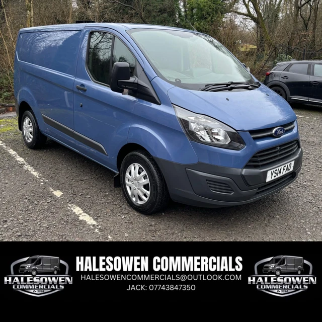 FORD TRANSIT CUSTOM,11 Months Mot,2014,154,000 Miles,No Vat Clean Van £ ...