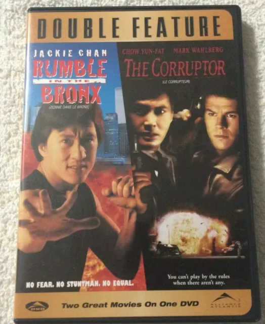 Double Feature DVD - Rumble In The Bronx (Jackie Chan) & The Corruptor (Chow Yun
