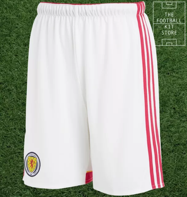 Scotland Away Shorts - Official adidas Boys Football Short - All Sizes