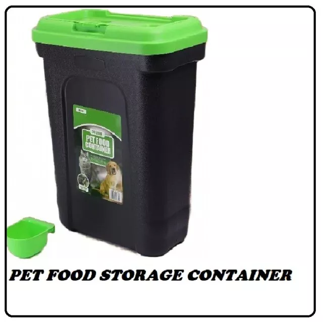 Pet Food Storage Airtight Container  Bin Set Dry Feed Animal Dog Cat