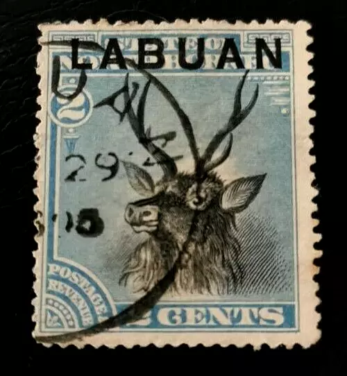 Labuan: 1894 North Borneo Stamps Overprinted LABUAN 2 C. Collectible Stamp.