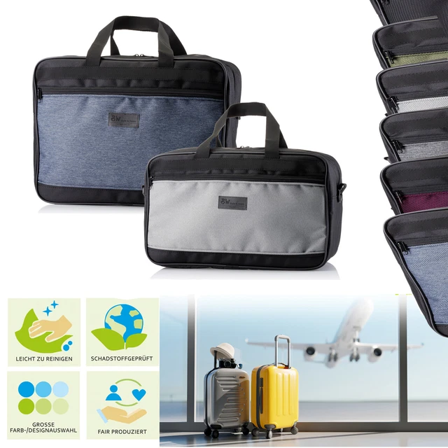 BORSA DA VIAGGIO Bagaglio a Mano Bordo Aereo 40x20x25 40x30x20 Ryanair  Eurowings EUR 18,25 - PicClick IT