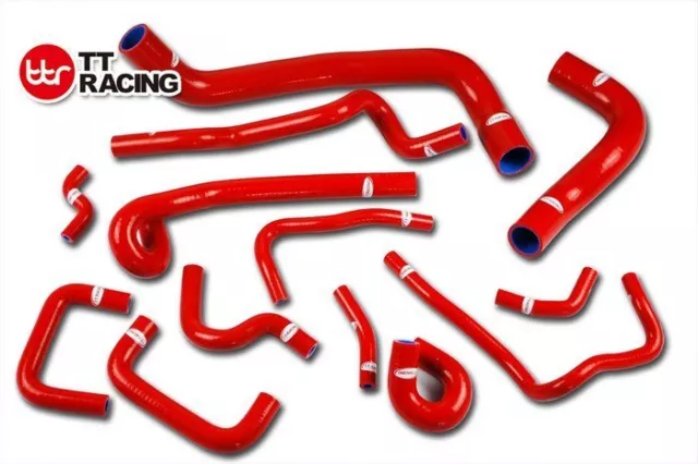 TTR Silicone Radiator Hose For Nissan Skyline GTS ECR/R33-34 RB25DET 93 - 98 .