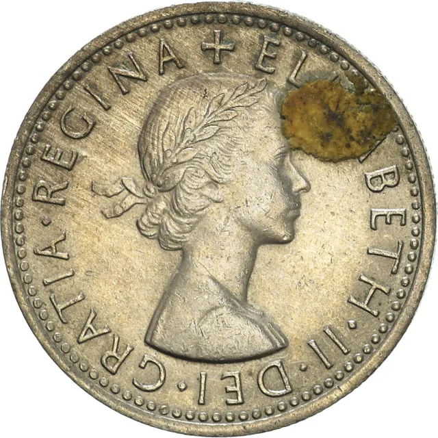 [#956183] Coin, Great Britain, Elizabeth II, 6 Pence, 1966, VF(20-25), Copper-ni