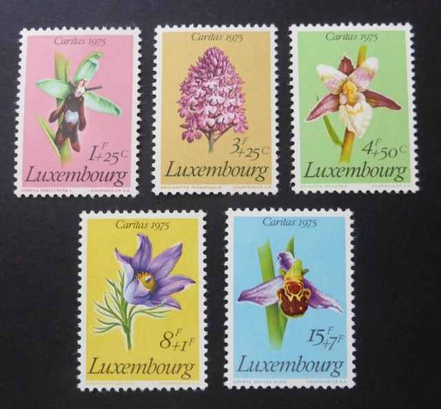 Luxembourg 1975 Protected Plants  (MNH) National Welfare Fund