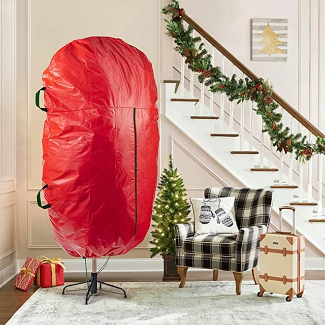 Borsa albero di Natale resistente stoccaggio gratuito per alberi artificiali 6 piedi