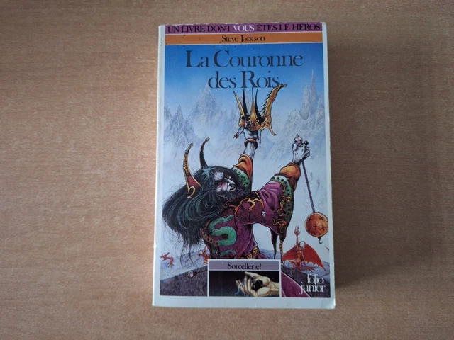 LA COURONNE DES Rois Livre dont vous êtes le héros LDVELH Sorcellerie