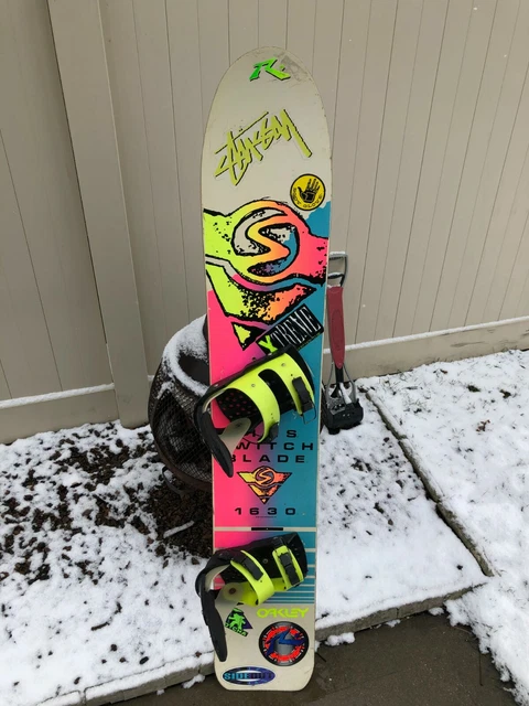 VINTAGE RETRO SIMS Switchblade Switch Blade 1630 Snowboard W/ Sims