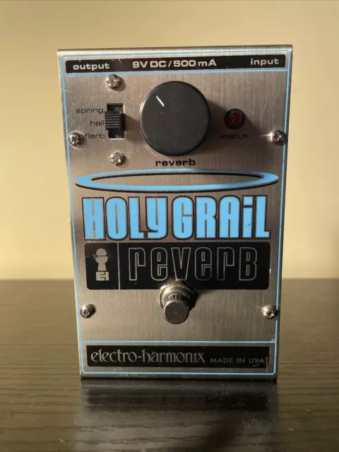 Vintage ELECTRO HARMONIX HOLY GRAIL Reverb Guitar Pedal