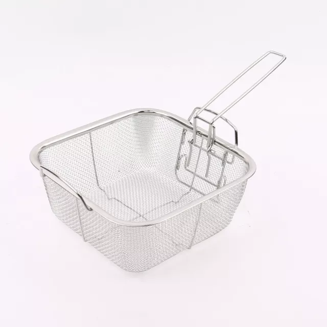 Homiu 4 IN 1 Multi Pan Profondo Friggere Patatine Rame Kitchen Cesto Vetro Lid 3