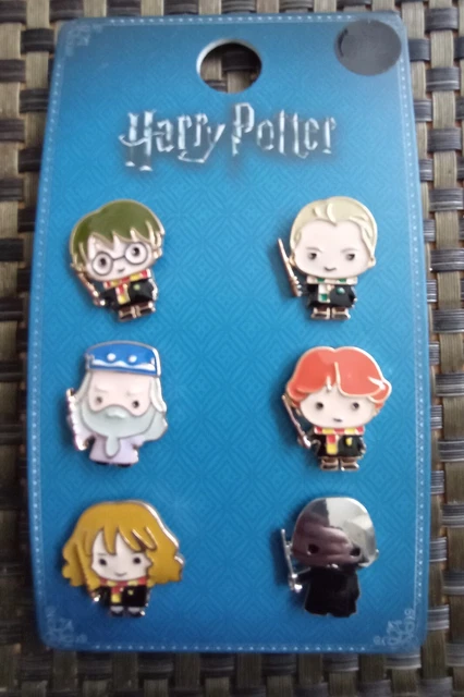 HARRY POTTER PIN Badges Harry, Dumbledore, Hermione, Malfoy, Ron ...