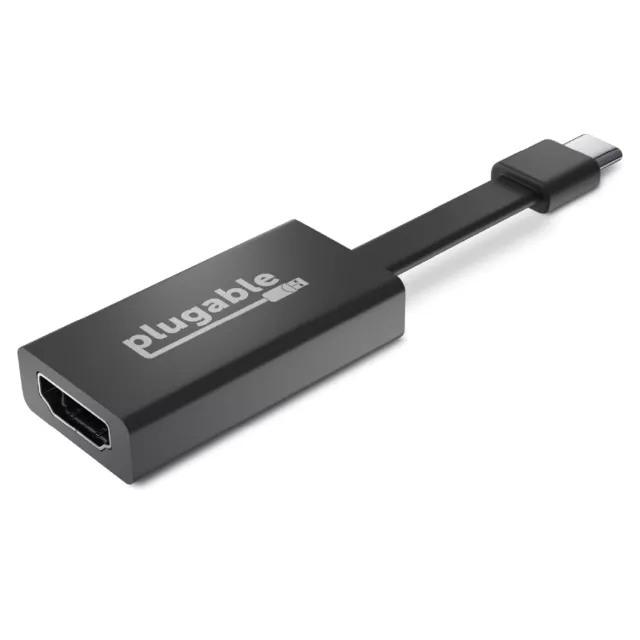 Plugable USB C to HDMI Adapter 4K 30Hz, Thunderbolt 3 to HDMI Adapter