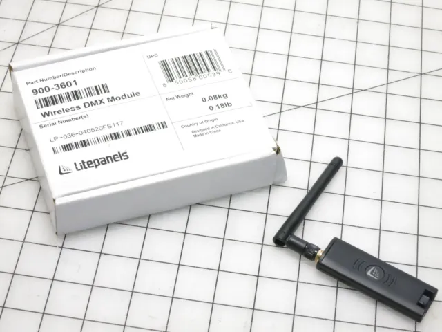 Litepanels Wireless Gemini DMX Module 900-3601 LumenRadio CRMX Receiver