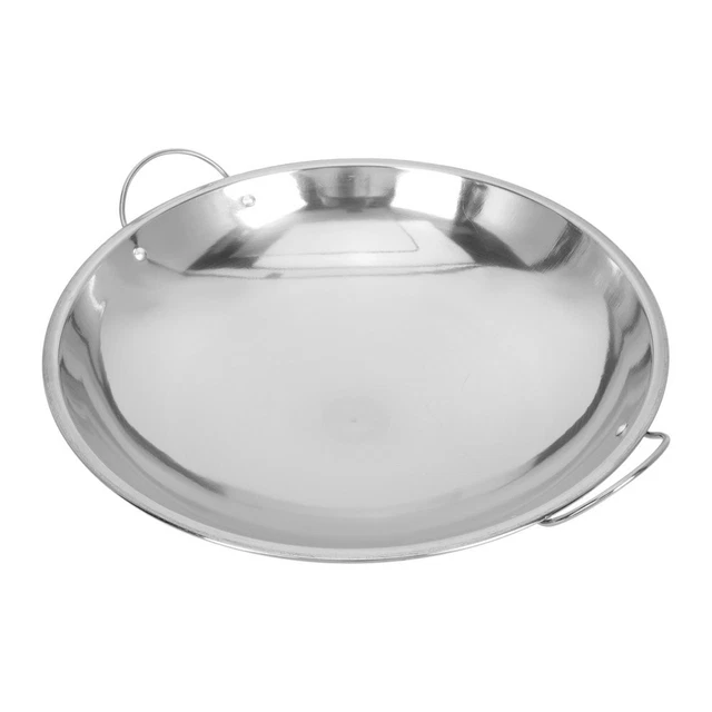 BUGATTI Cucina Italiana, Wok En Acero Inoxidable 18/10, Sartén Wok Para