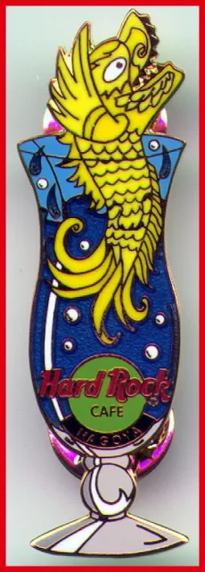 Hard Rock Cafe NAGOYA 2002 HURRICANE GLASS Series PIN Shachihoko Fish HRC #14093