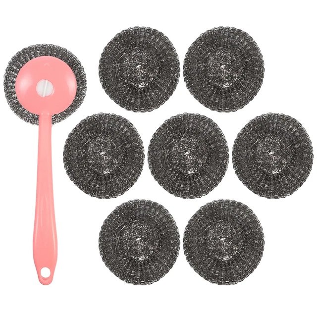 8 Pcs Spugne Per La Pulizia Spazzola Per Pentole Spazzola Per La Pulizia Pulito