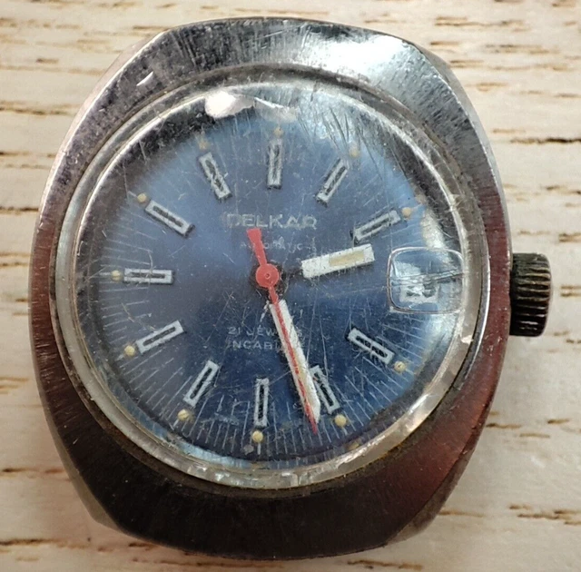 Mouvement De Montre Automatique Delkar AS 1783 (29,1 Mm) - Occasion, Pour Réparation Ou Pièces Détachées