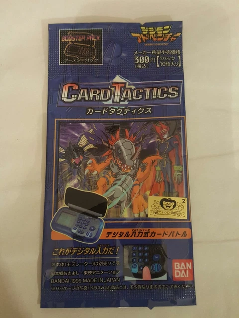 digimon card tactics Adventure Starter Set from Japan 1999 Digimon Card Tactics -