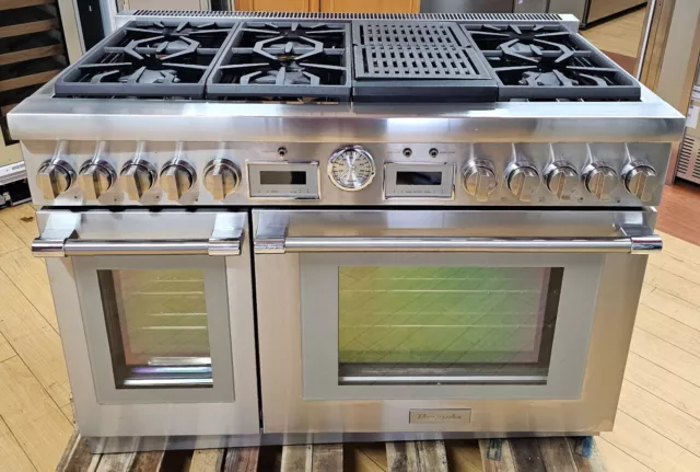 Thermador Pro Grand PRG486WLG 48 Inch Smart Commercial Depth Gas Range