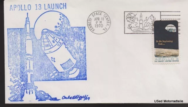 Apollo 13 Launch FDC Ersttagsbrief 1970 #2#