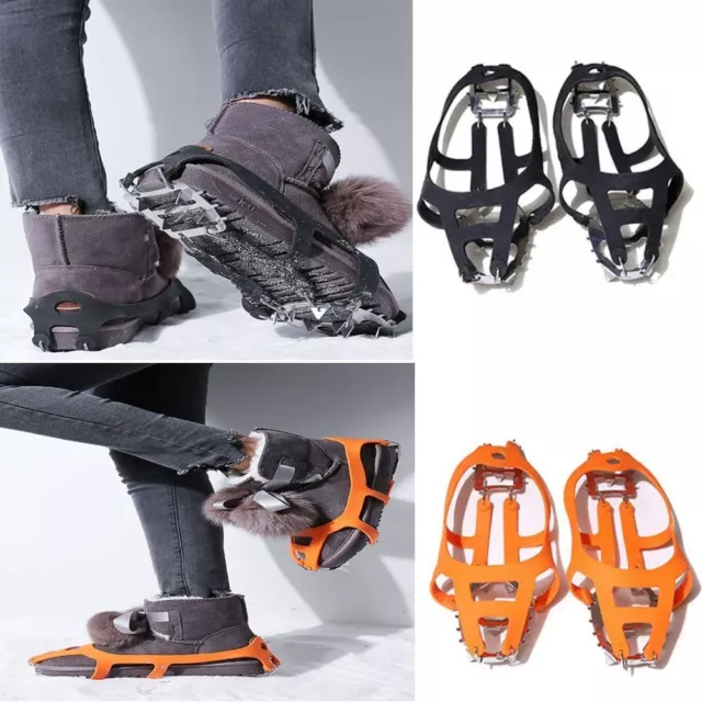 Shoes Grips Cleats Snow Spikes Crampons Boot Cleats Overshoe Ice Gripper