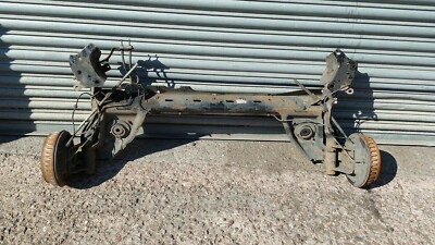 RENAULT CLIO MK4 Rear Axle Beam Brake Drums Dynamique S 17 Inch Wheels ...