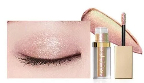 Stila Glitter & Glow Liquid Eyeshadow WANDERLUST Gold Pink Sparkle New In Box