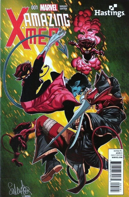 Amazing X-Men 1 Limited Hastings Rare Larroca Variant Marvel Now Nm 001