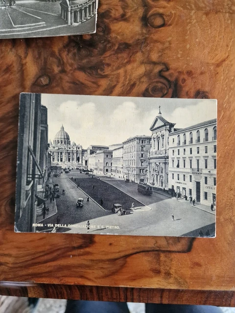 CARTOLINA ROMA VIA della Riconciliazione e S. Pietro 1949 AR1992 EUR 3 ...