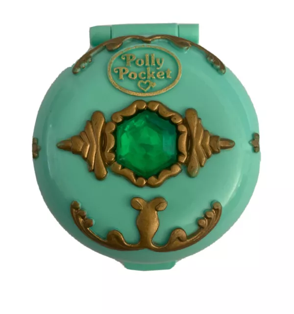 Vintage 1992 Polly Pocket Princess Polly's Woodland Realm Jewel Forest, Compact