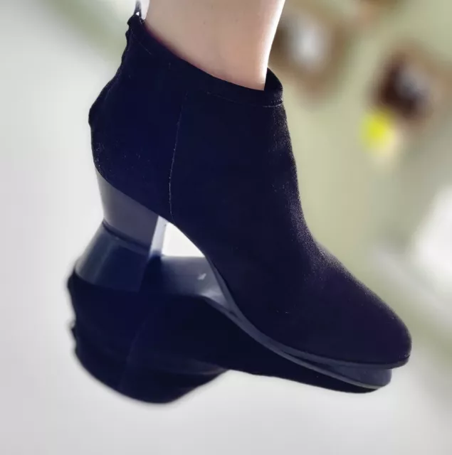 Avon black suede clearance boot