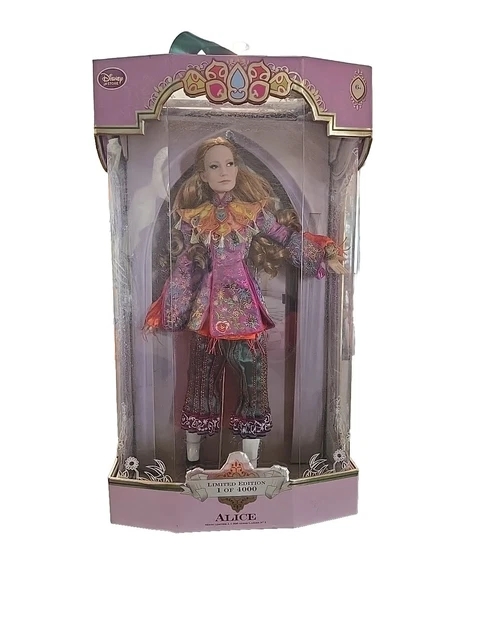 DISNEY WONDERLAND ALICE Through the Looking Glass 17" Doll Limited ...