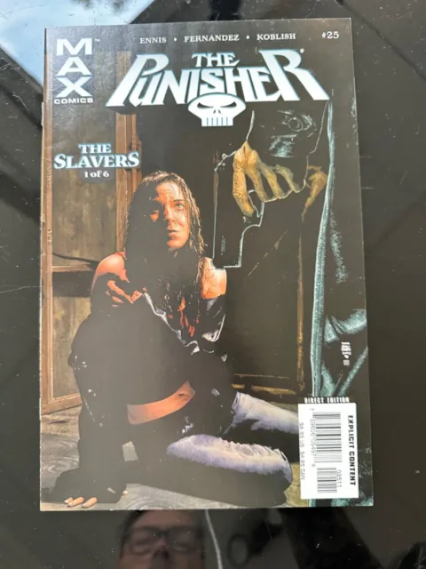 The Punisher #25 Vol. 7 Marvel MAX Comics 2005