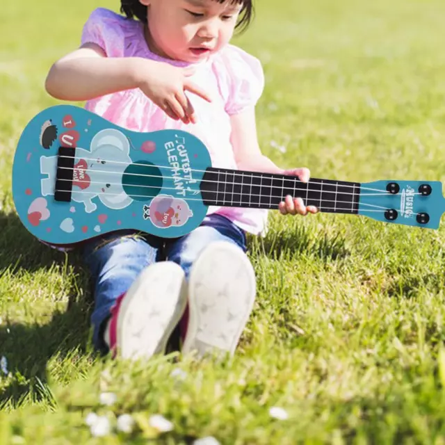 Mini Ukulele 16 '' Giocattolo per chitarra per bambini Giocattolo per lo