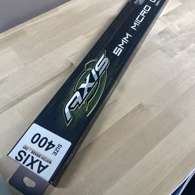 Easton AXIS Pro 400 Spine Match Grade 5MM Arrow Green Fletched Arrows 1/2 Dozen