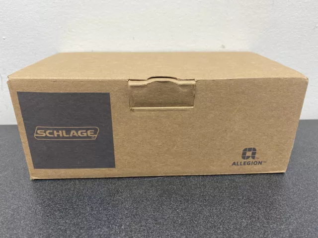 Schlage f51a and 609 andover knob keyed entry lock, antique brass