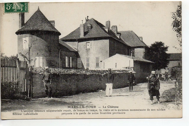 MARS LA TOUR - Meurthe et Moselle - CPA 54 - le chateau