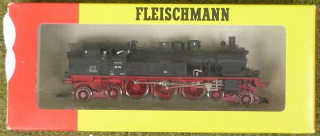 Fleischmann 4078 , Dampflokomotive der DB , Baureihe 78 , unverbastelt & heile