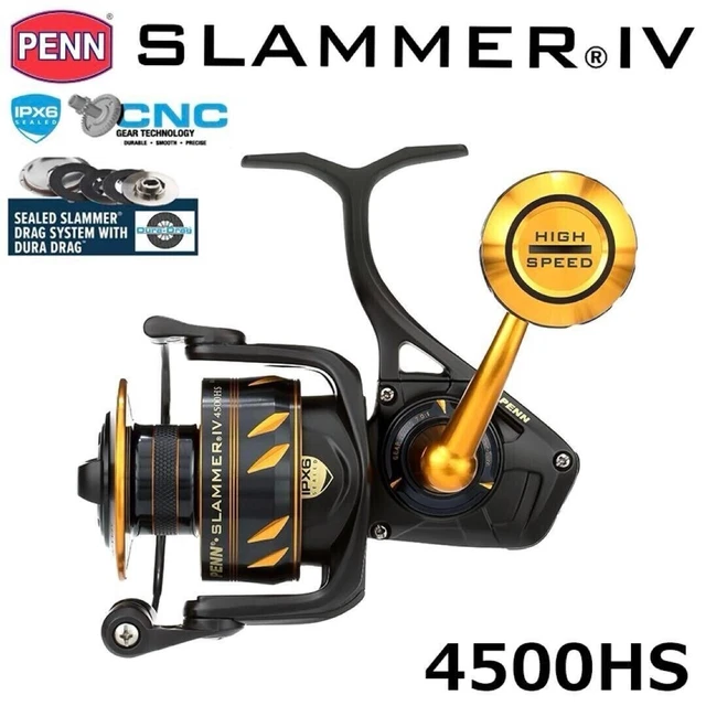 PENN SLAMMER IV 4500HS Spinning Reel Fishing $311.12