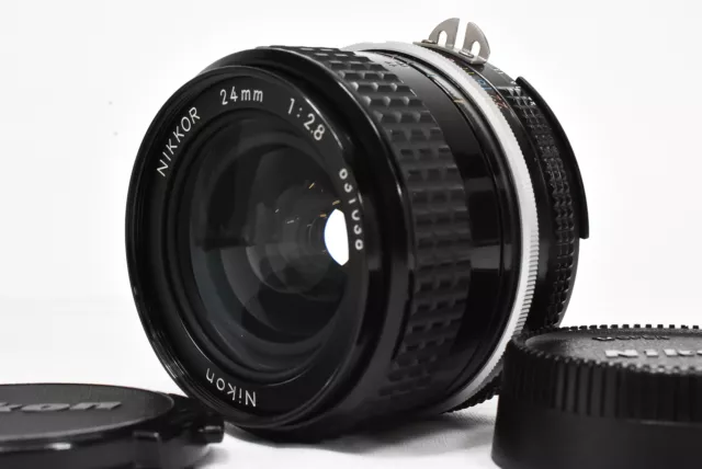 [ Casi Mint ] Nikon Ai NIKKOR 24mm f2.8 Lente Gran Angular (t1485)