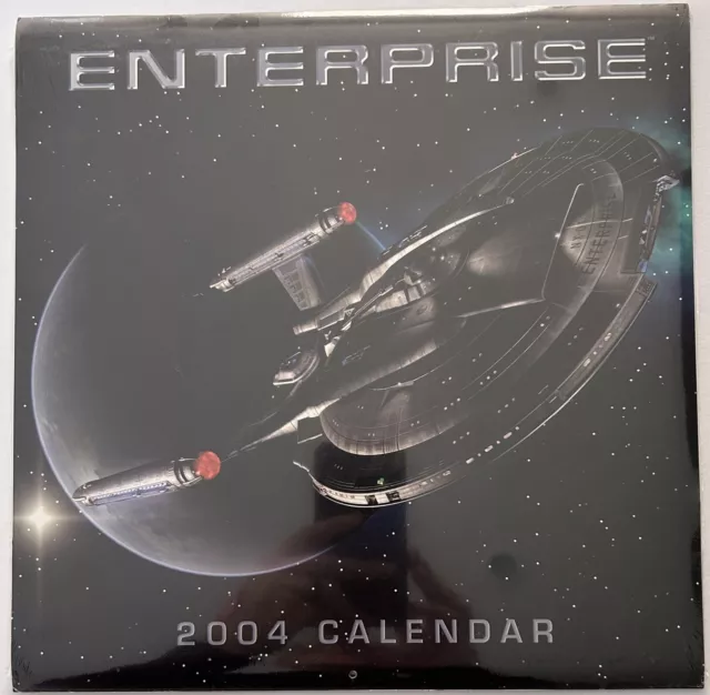 Star Trek Enterprise 2004 Calendar - NEW By Pocket Books