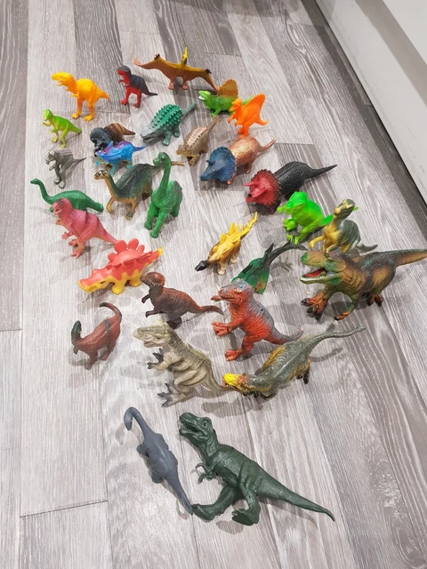 CHILDREN'S JOBLOT OF 30 x small/medium/large sized mixed dinosaurs #lot ...