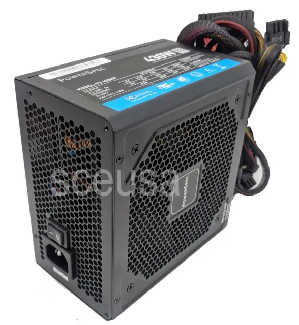 NEW 430W Energy Efficient Quiet Fan Desktop PC Graphic Card Upgrade Power Supply