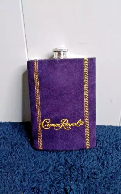 Crown Royal Sleeve Stainless Steel 8oz Flask