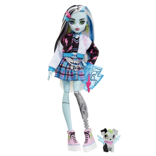 MONSTER HIGH DOLL, Frankie Stein with Accessories, HHK53 & Doll