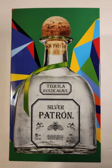 PATRON Limited Edition Tin 2022 Mexican Heritage Rare Silver Tequila Collectable