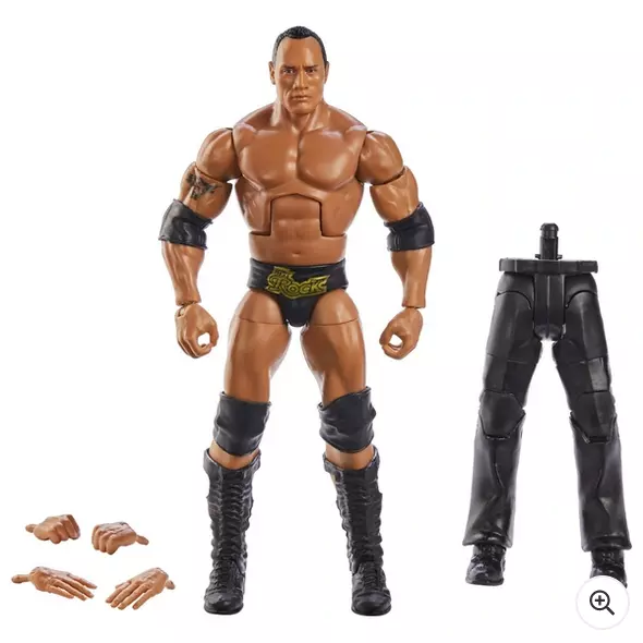 WWE WrestleMania Elite The Rock Action Figure 2