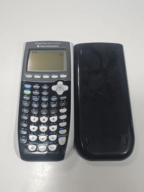 Texas Instruments Ti-84 Plus Silver Edition Graphing Calculator