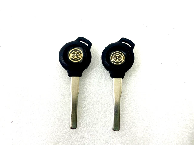 BLANK KEY PAIR Fit For Royal Enfield Interceptor Continental Gt 650 ...