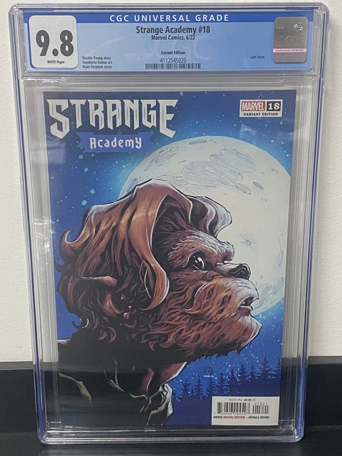 Strange Academy #18 CGC 9.8 (Marvel 2022) Stegman Character Spotlight  * HOWIE